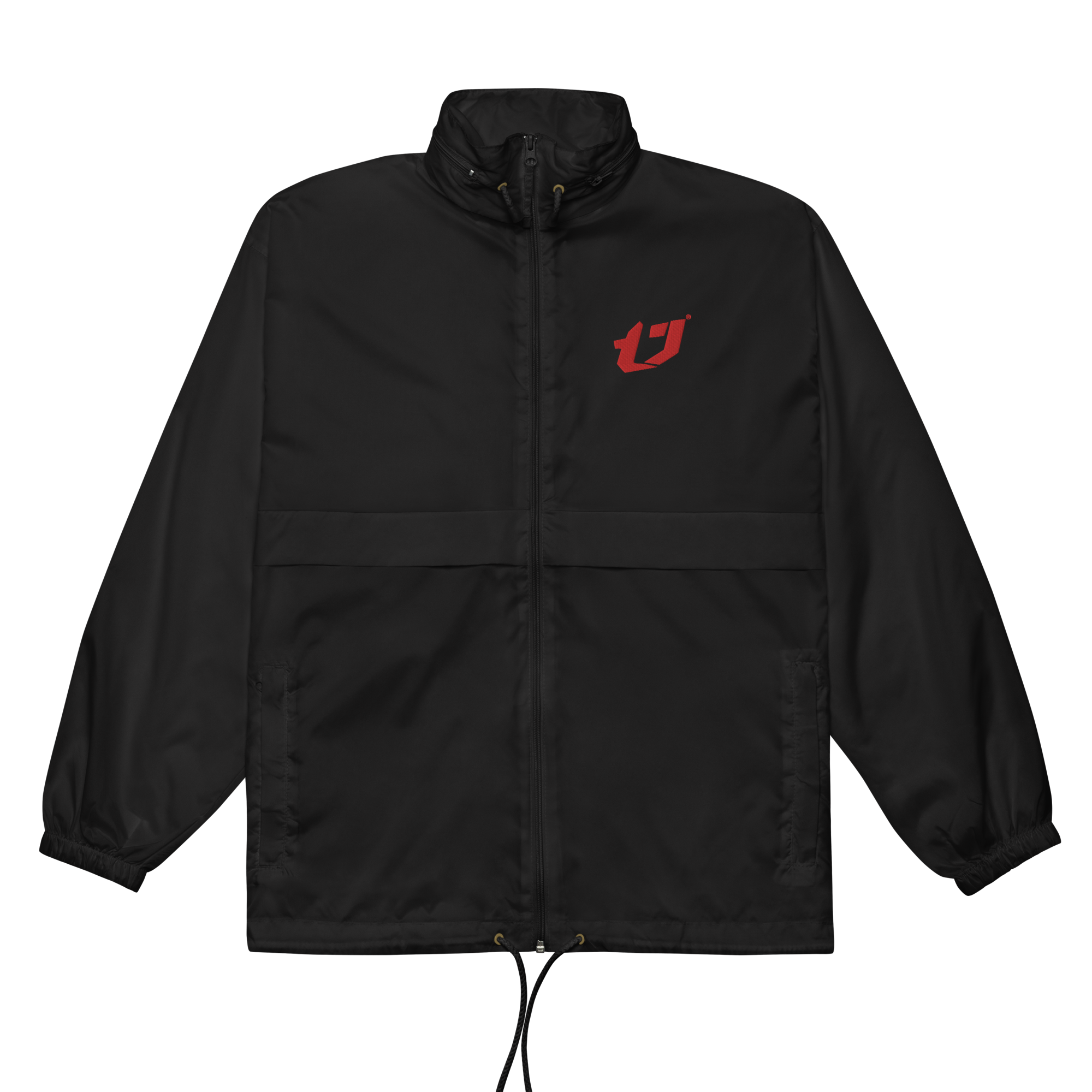 N'Trench Apparel Red Logo Women/Ladies Windbreaker