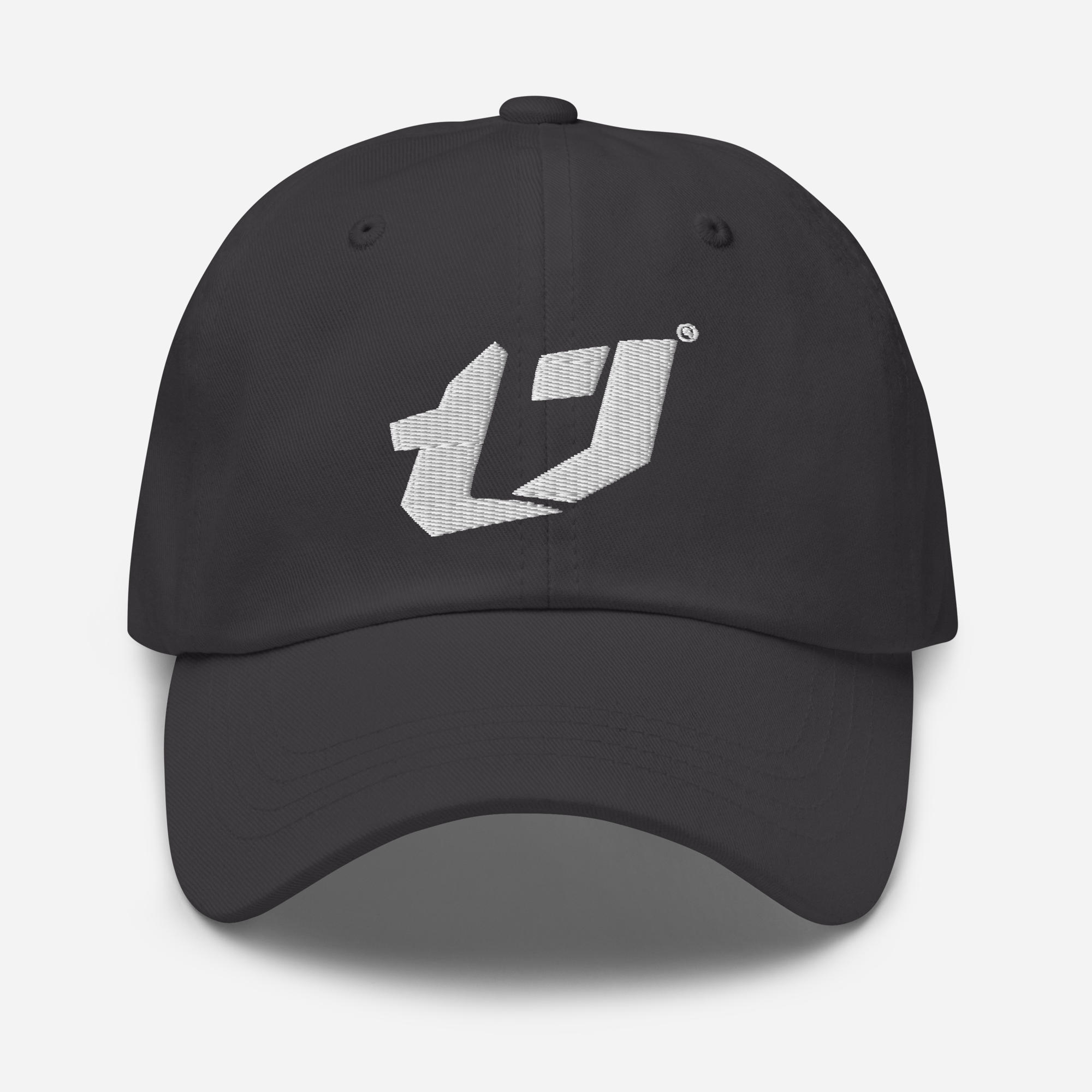 N'Trench Apparel Silver Logo Embroidery Dad Hat