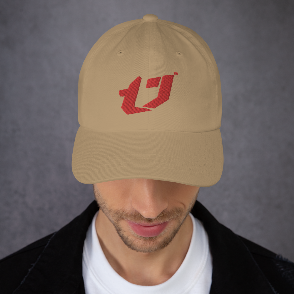 N'Trench Apparel Red Logo Dad hat