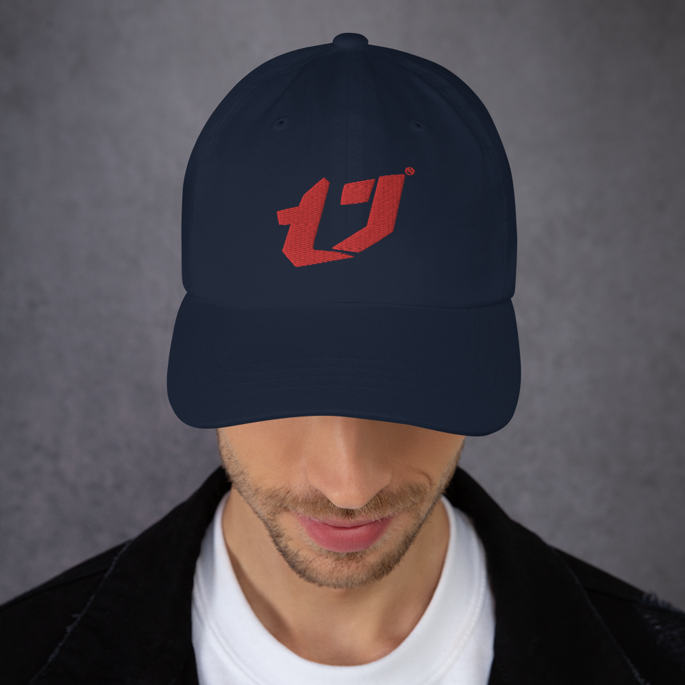N'Trench Apparel Red Logo Dad hat
