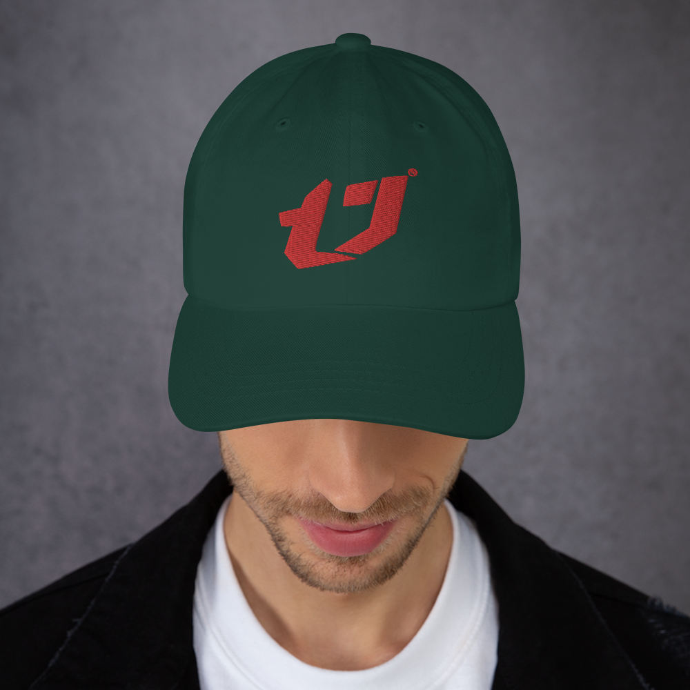 N'Trench Apparel Red Logo Dad hat