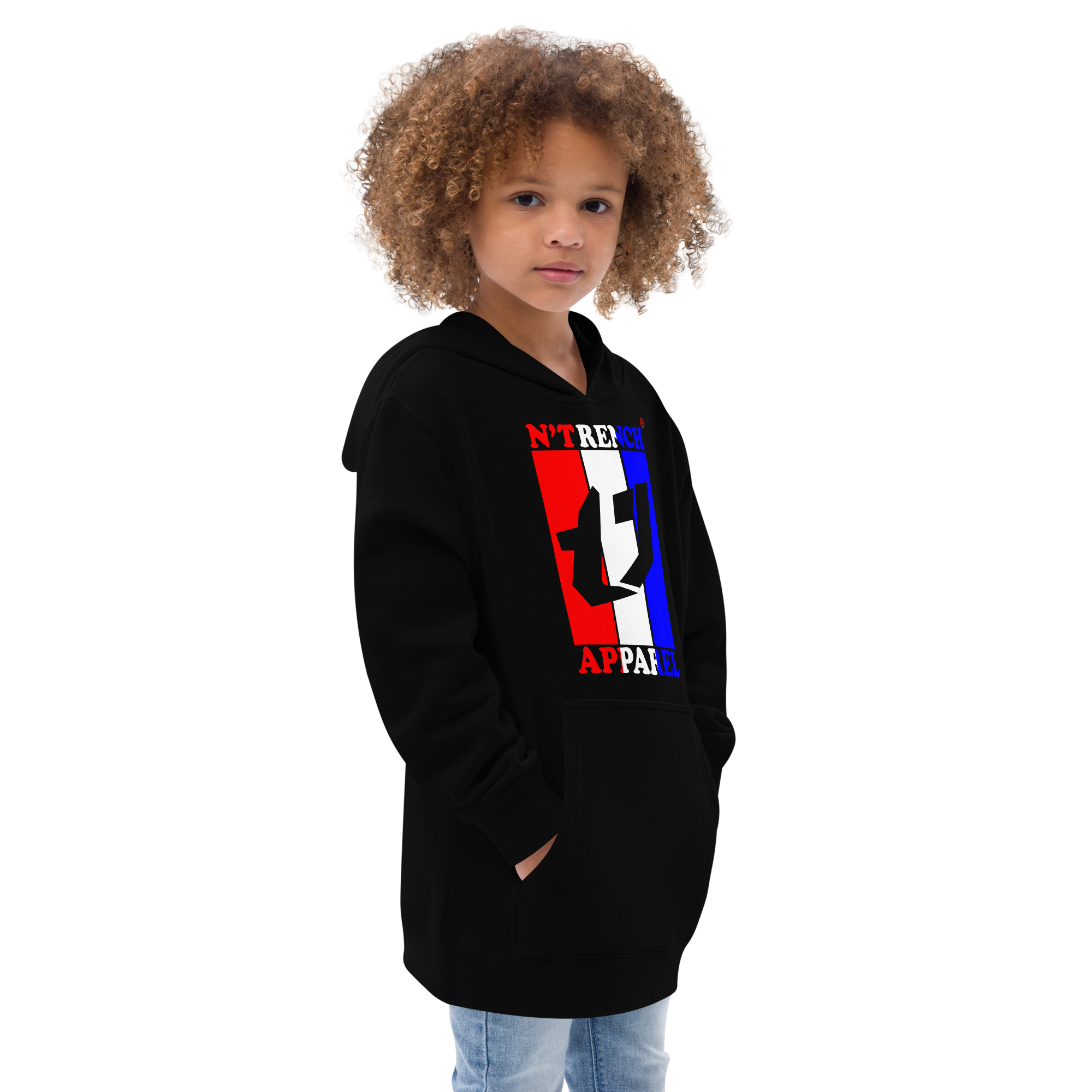 N'Trench Apparel RWB Kids fleece hoodie