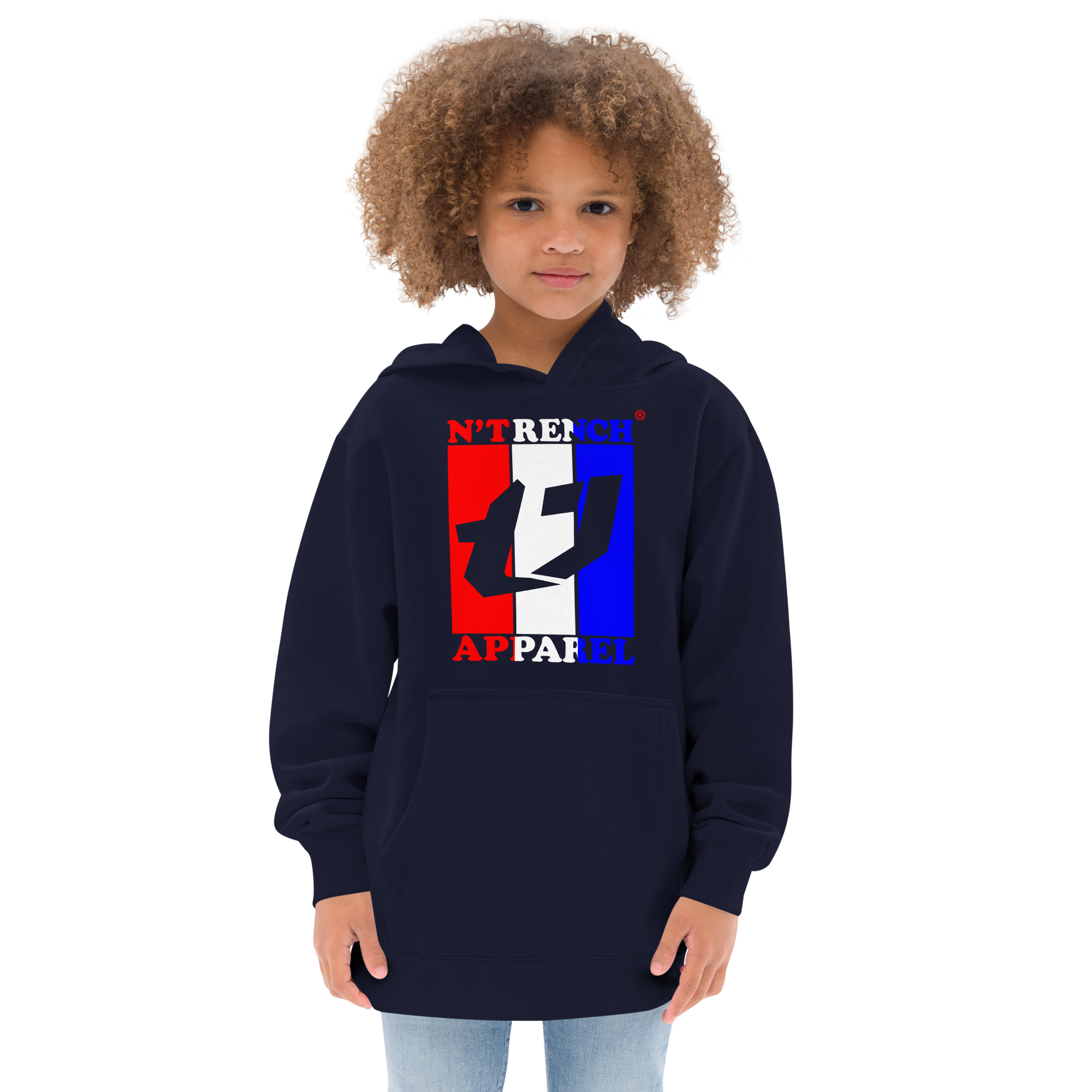 N'Trench Apparel RWB Kids fleece hoodie