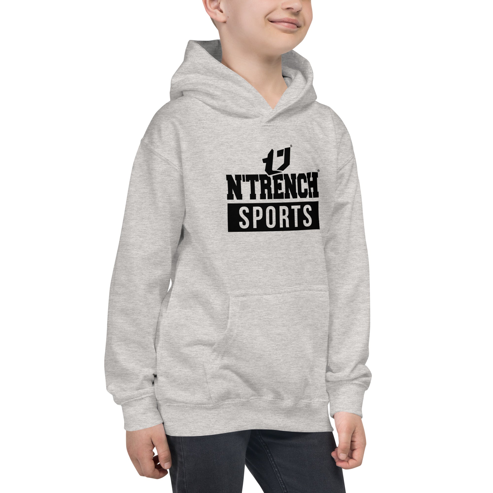 N'Trench (Black Font) Kids Hoodie