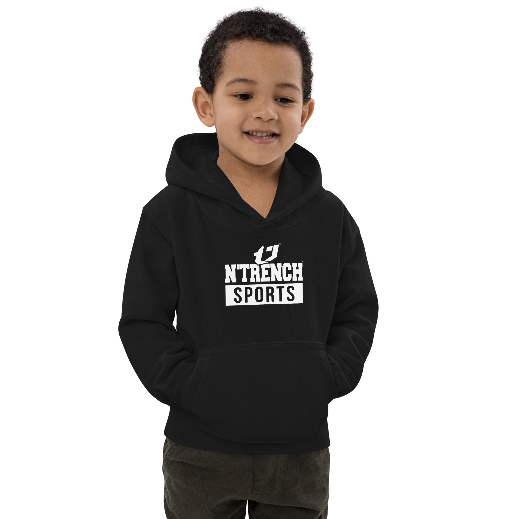N'Trench White Font Kids Hoodie