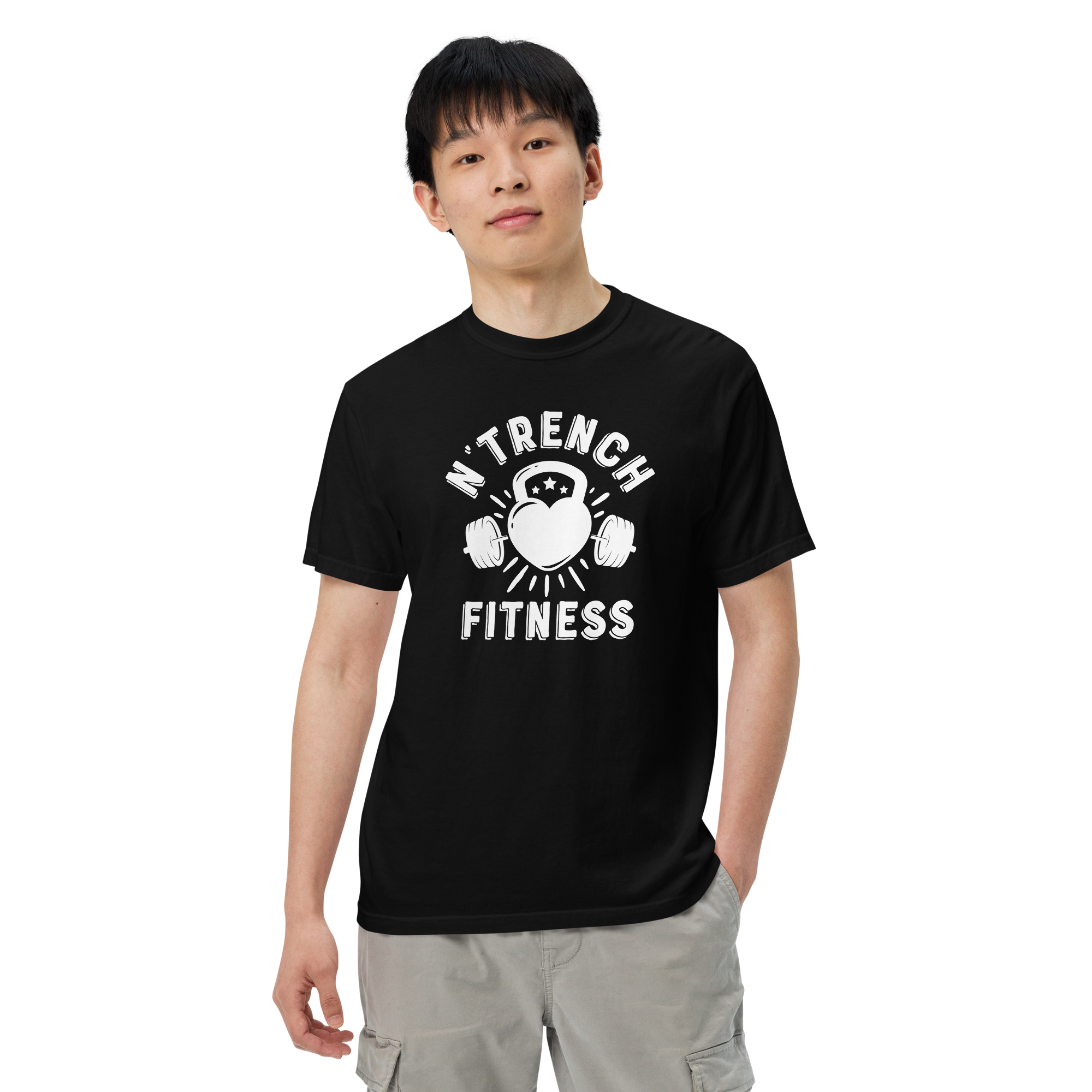 Men’s garment-dyed heavyweight t-shirt