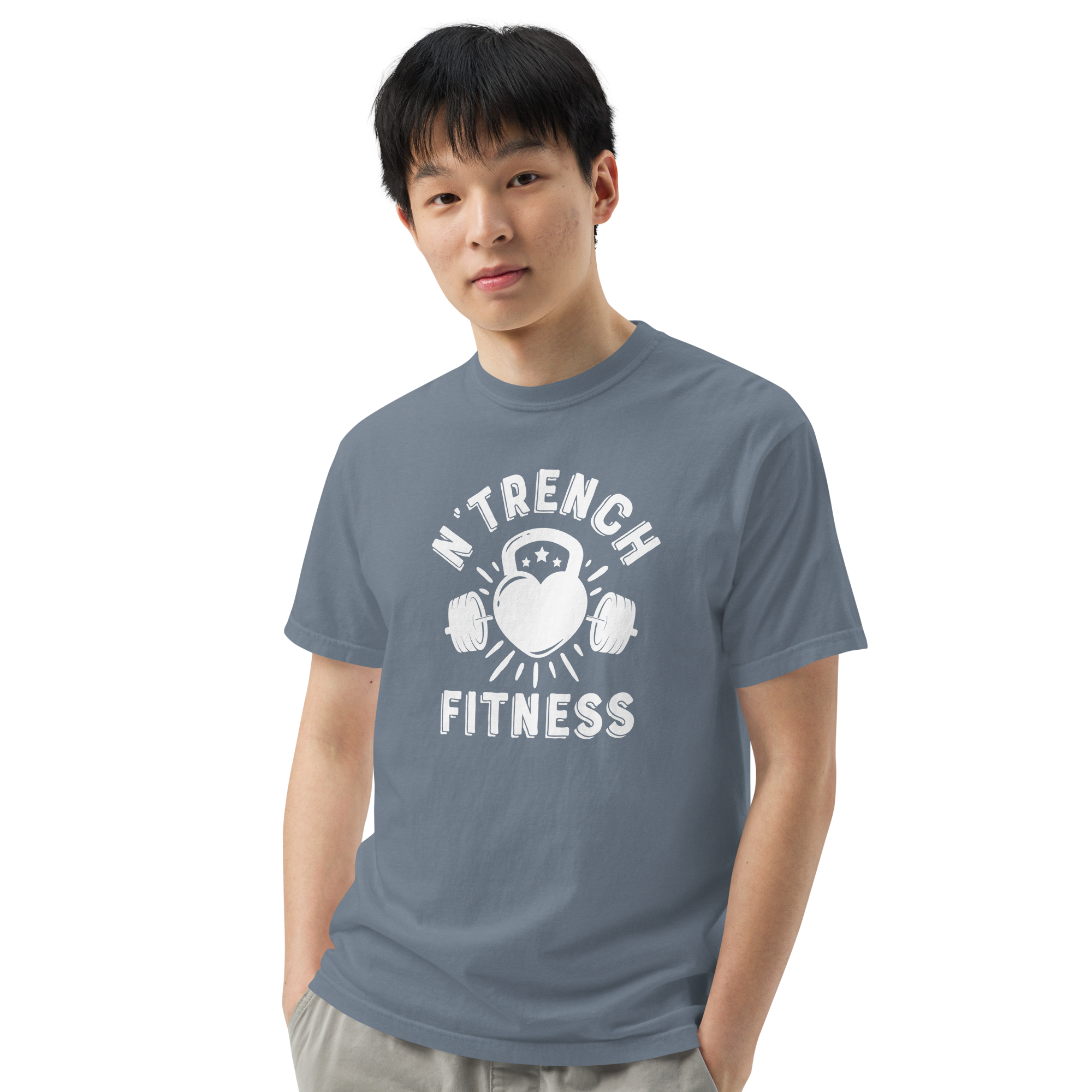 Men’s garment-dyed heavyweight t-shirt