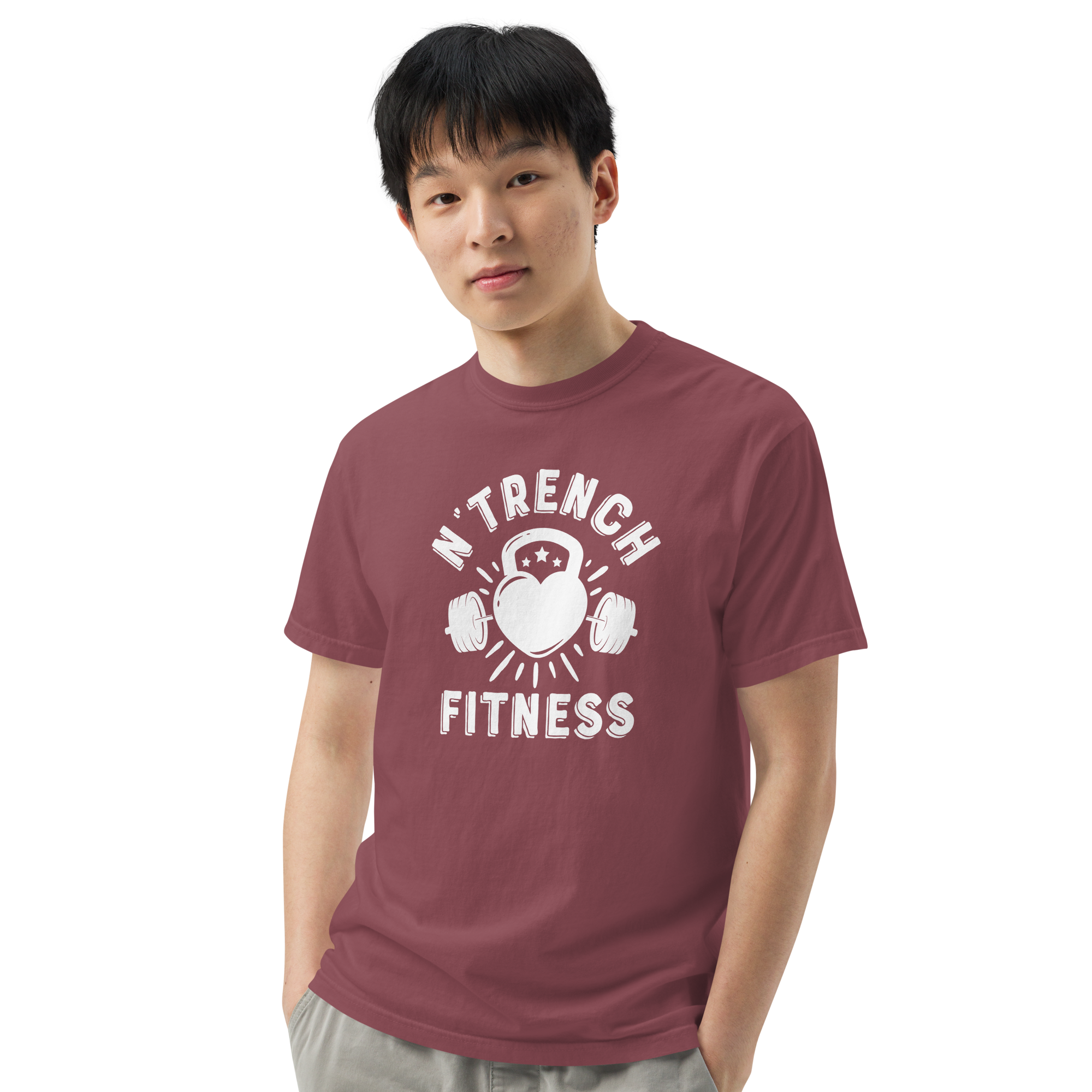 Men’s garment-dyed heavyweight t-shirt