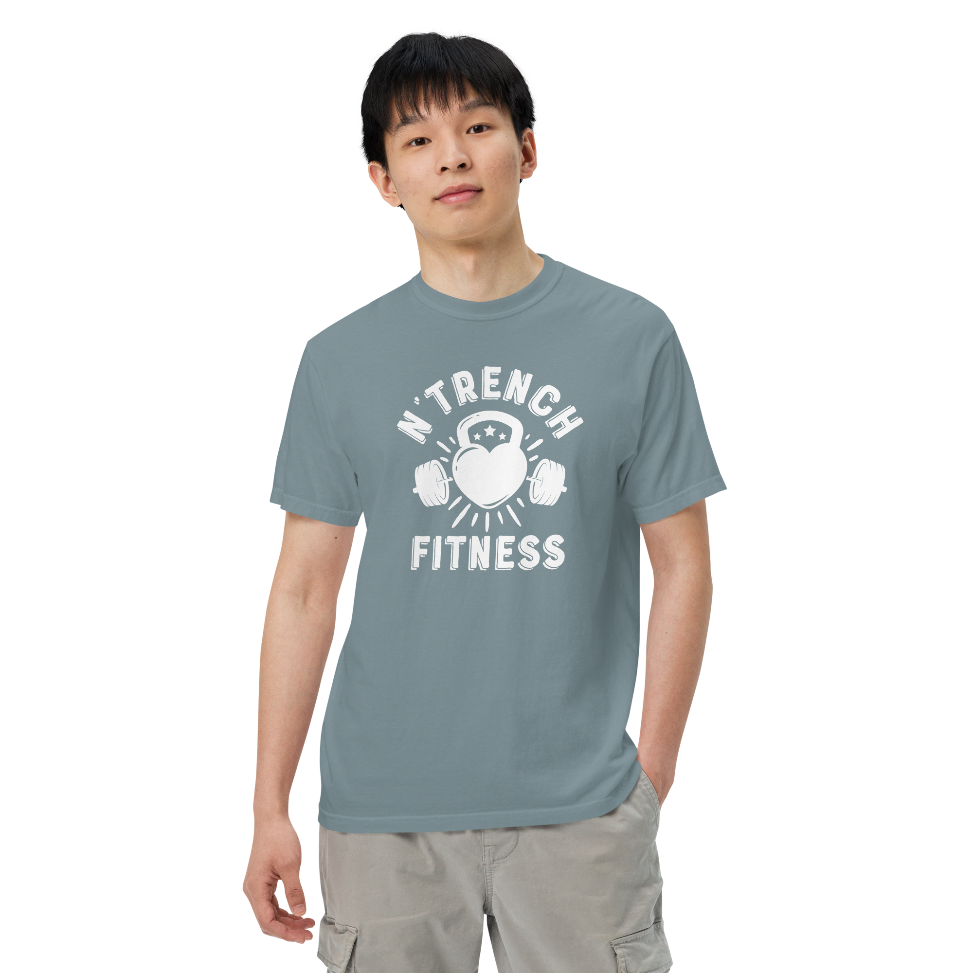 Men’s garment-dyed heavyweight t-shirt