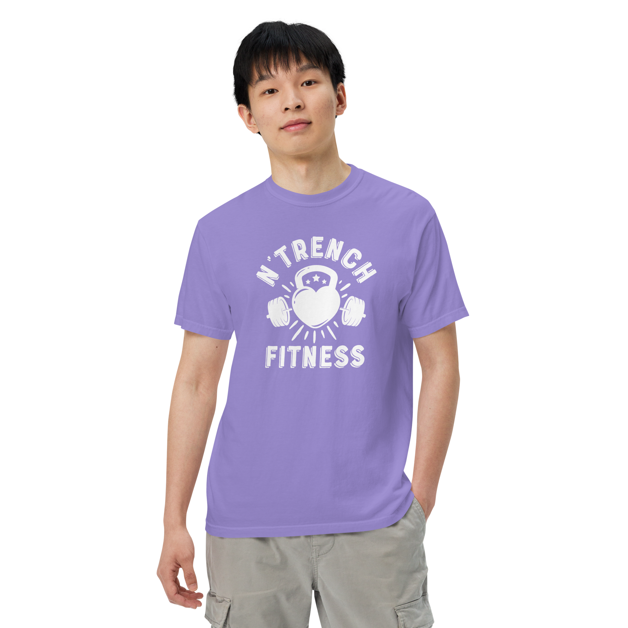 Men’s garment-dyed heavyweight t-shirt