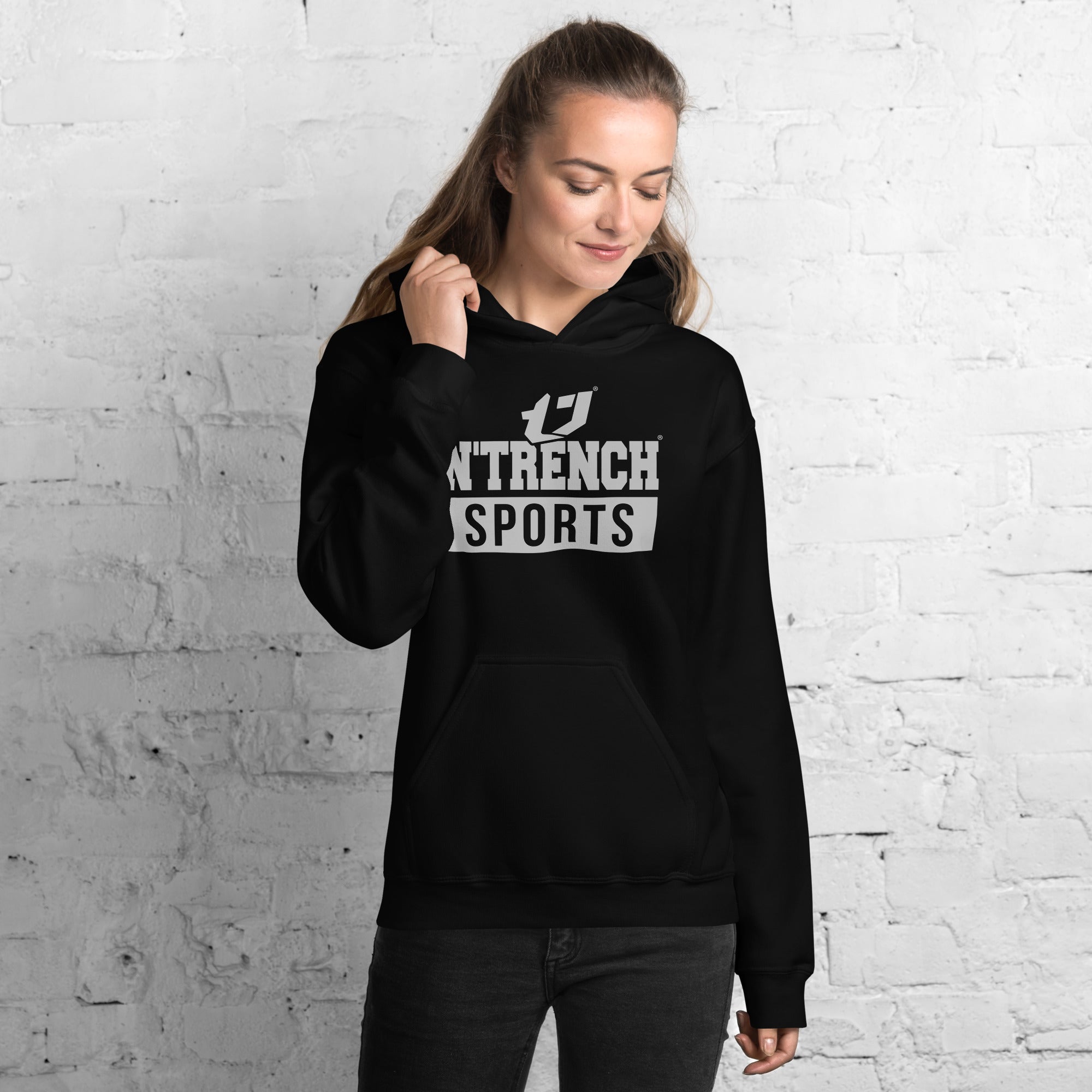N'Trench (Silver Font) Women/Ladies Hoodie