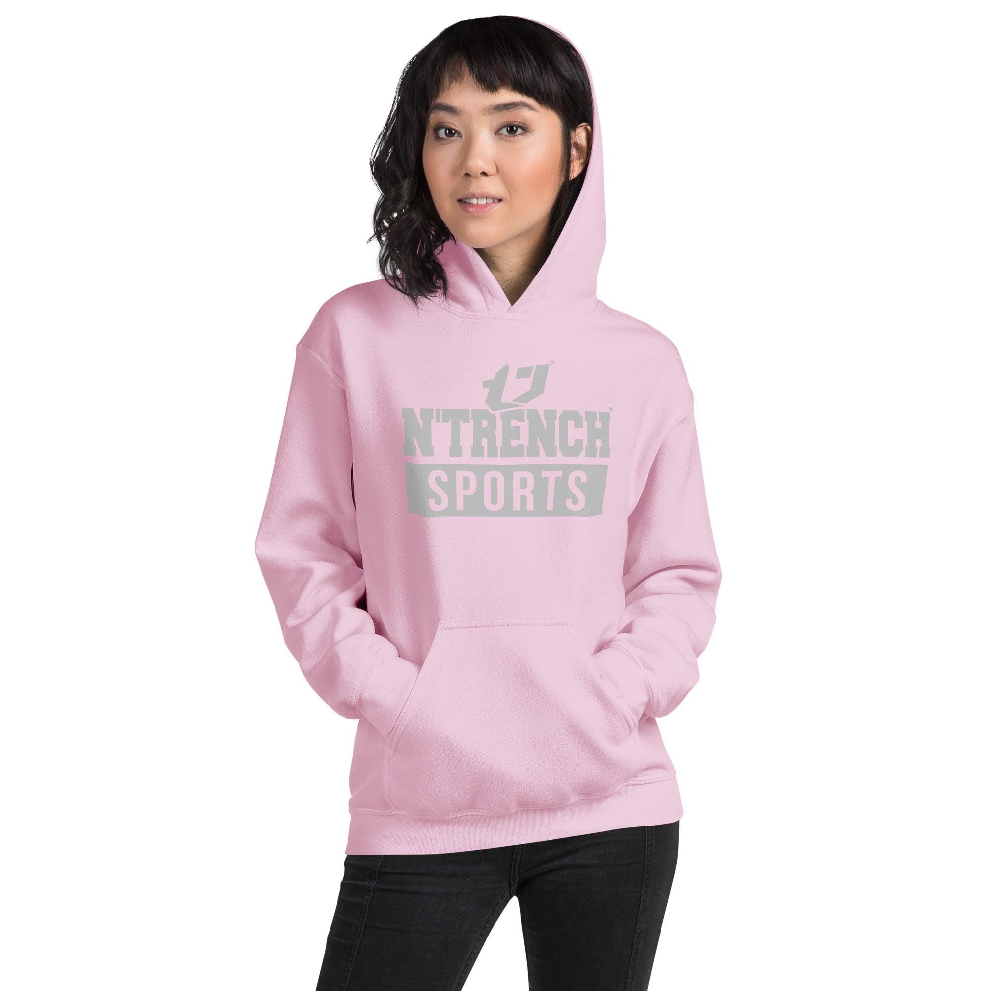 N'Trench (Silver Font) Women/Ladies Hoodie