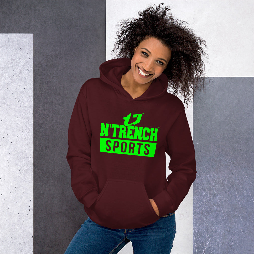 N'trench (Green Font) Women/Ladies Hoodie