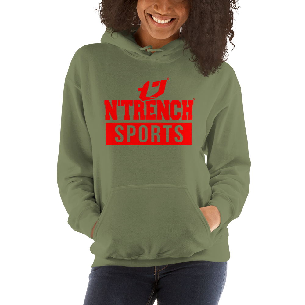 N'Trench Apparel( Red Font) Women/Ladies Hoodie