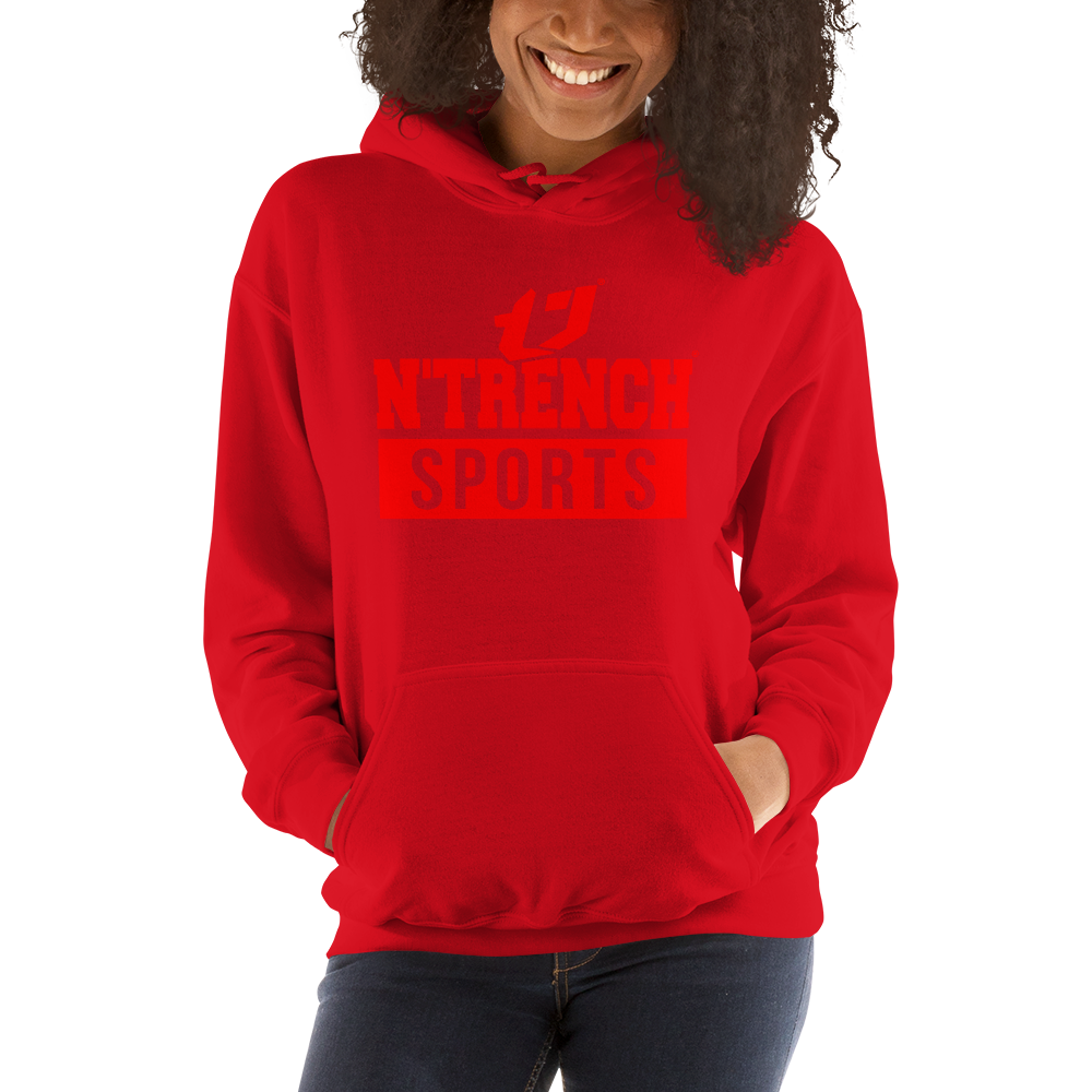 N'Trench Apparel( Red Font) Women/Ladies Hoodie