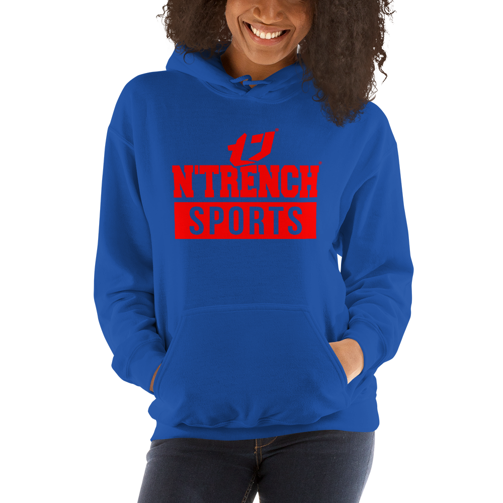 N'Trench Apparel( Red Font) Women/Ladies Hoodie