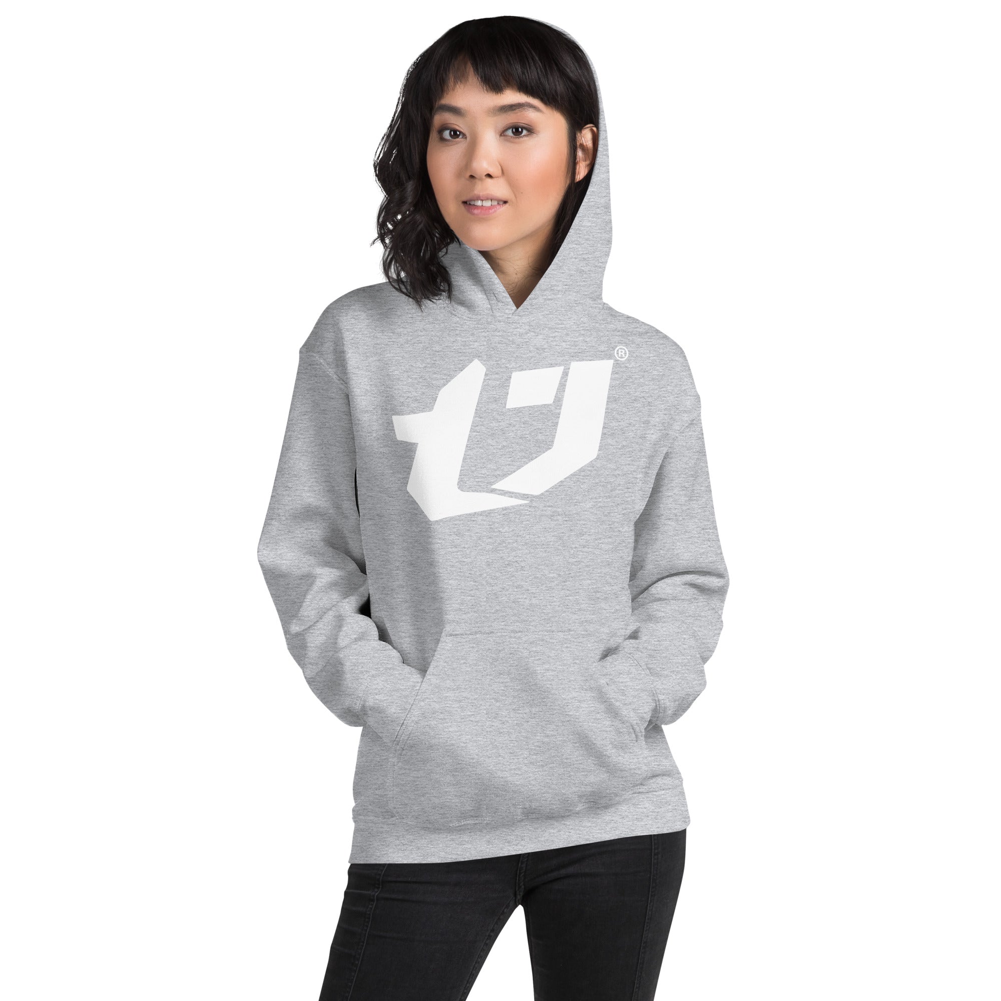N'Trench Large Logo White Women/Ladies Hoodie