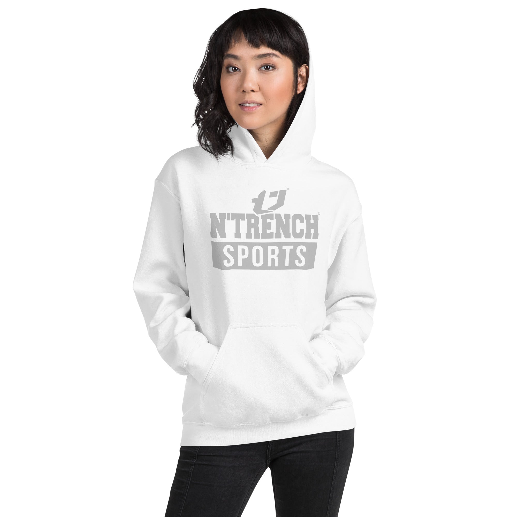 N'Trench (Silver Font) Women/Ladies Hoodie