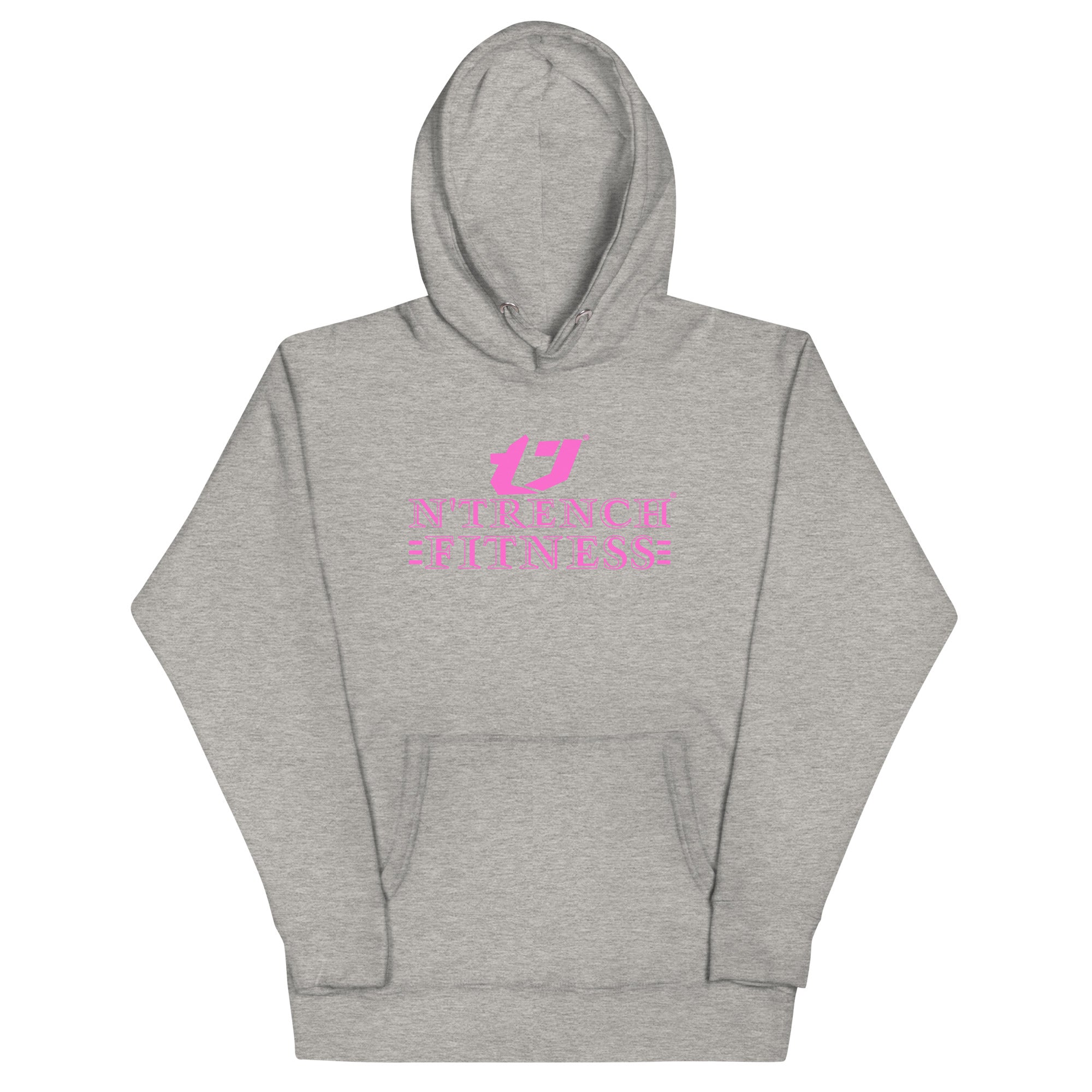 N'Trench Pink Lettering Women/Ladies Hoodie