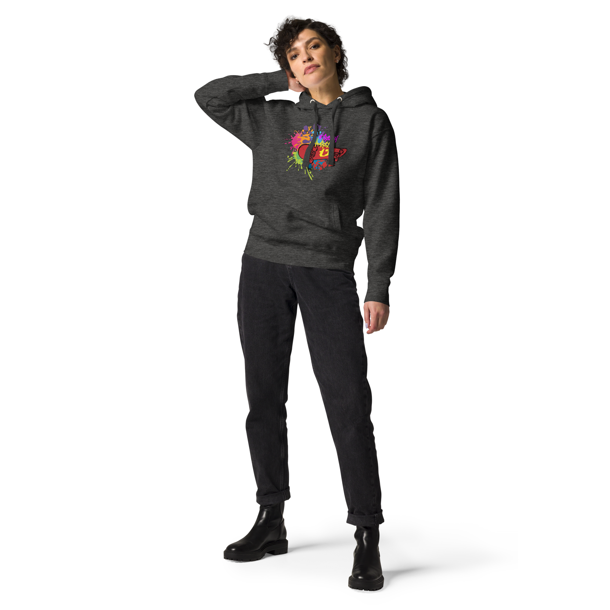 N'Trench Apparel Graffiti Skateboard Women/Ladies Hoodie