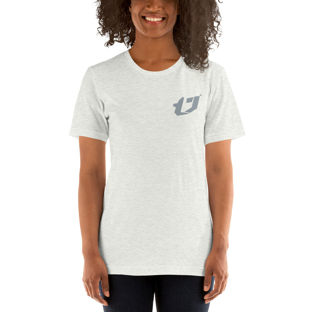 N'Trench Apparel Silver Logo Embroidery Unisex t-shirt