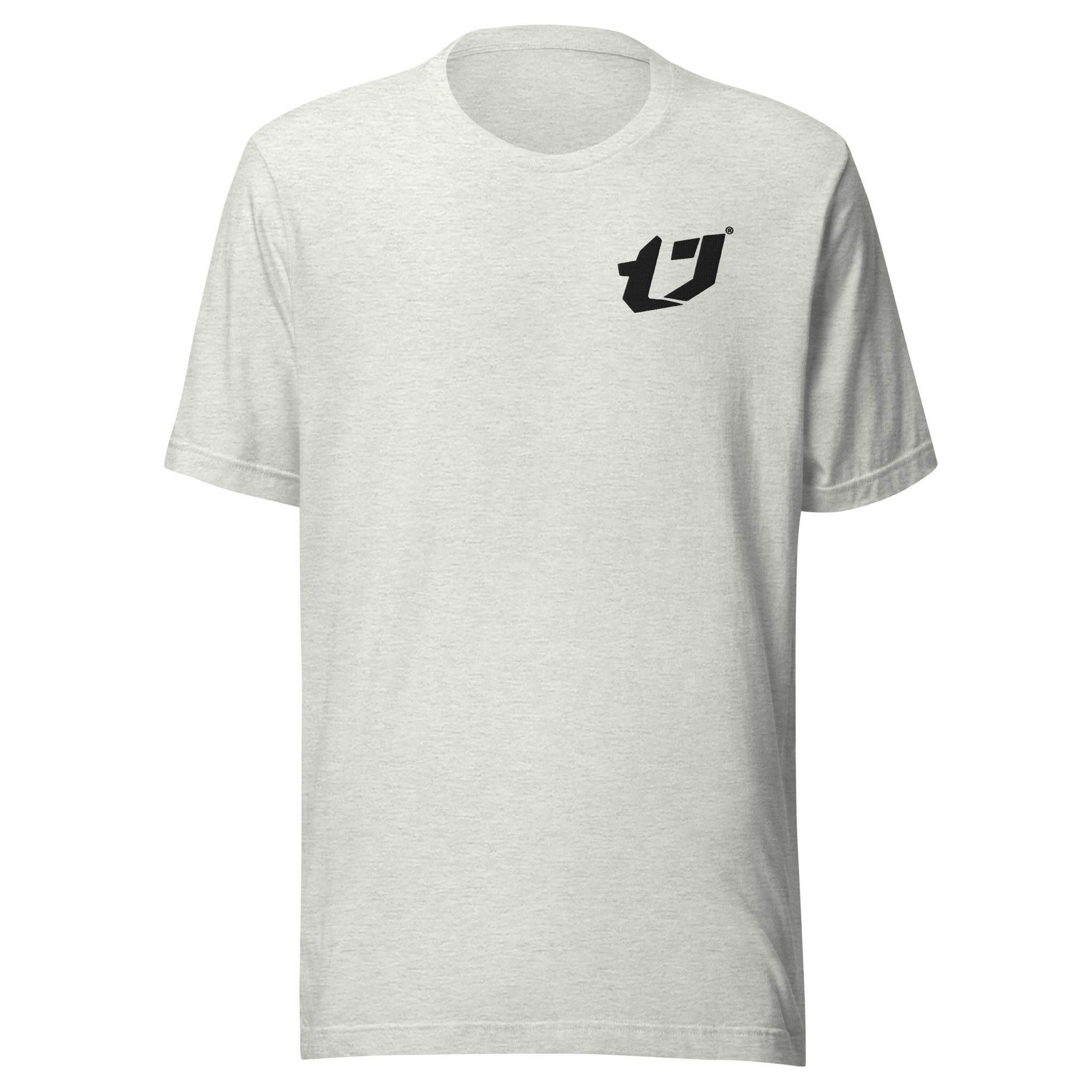 N'Trench Apparel Black Logo Embroidery Unisex T-Shirt