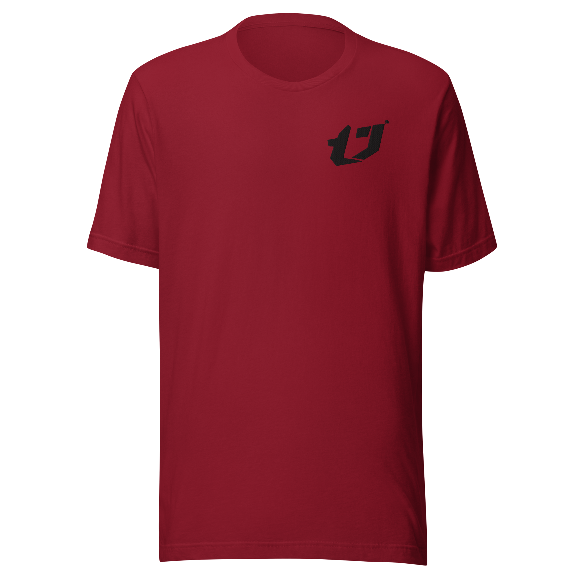 N'Trench Apparel Black Logo Embroidery Unisex T-Shirt