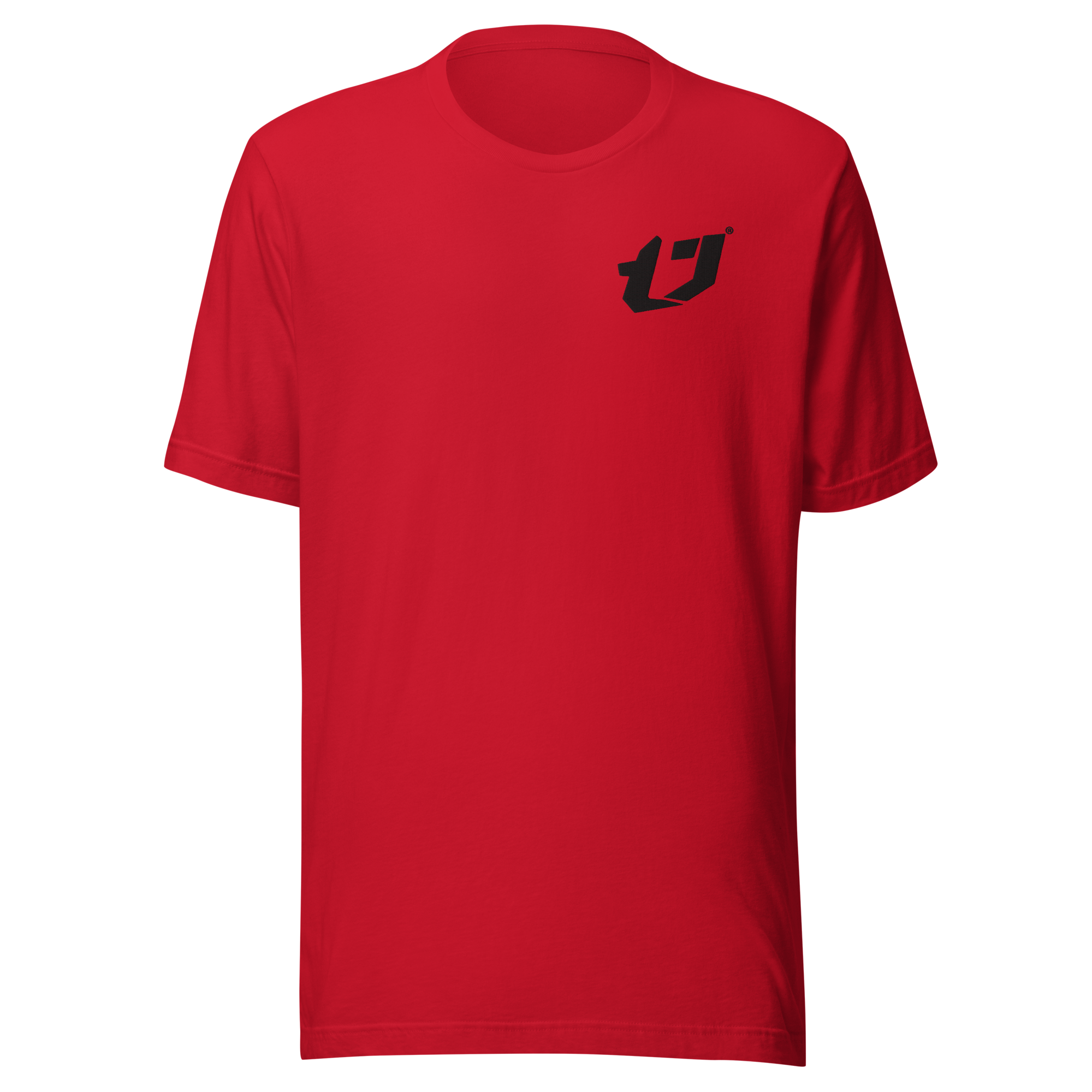 N'Trench Apparel Black Logo Embroidery Unisex T-Shirt