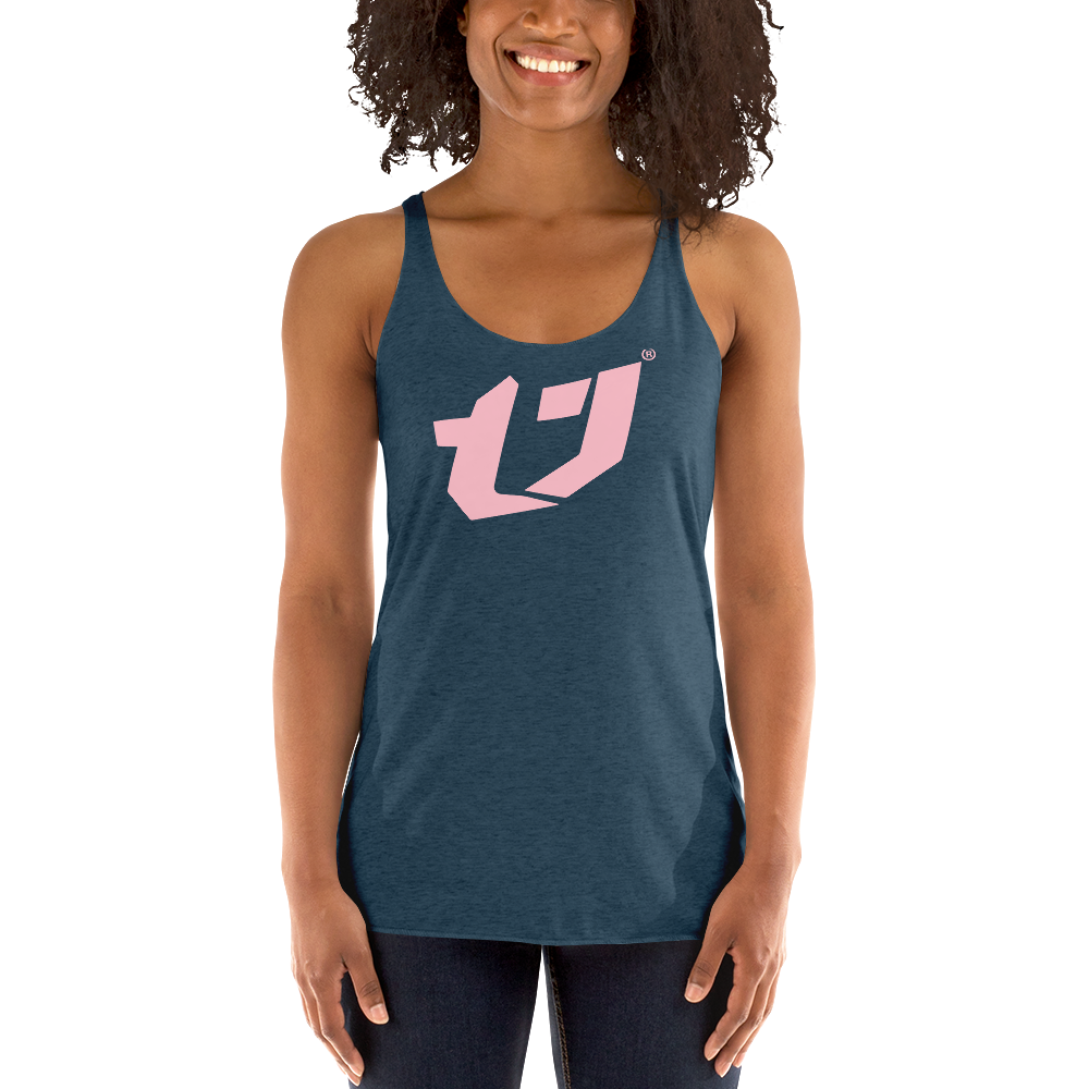 N'Trench Pink Logo Women/Ladies Racerback Tank