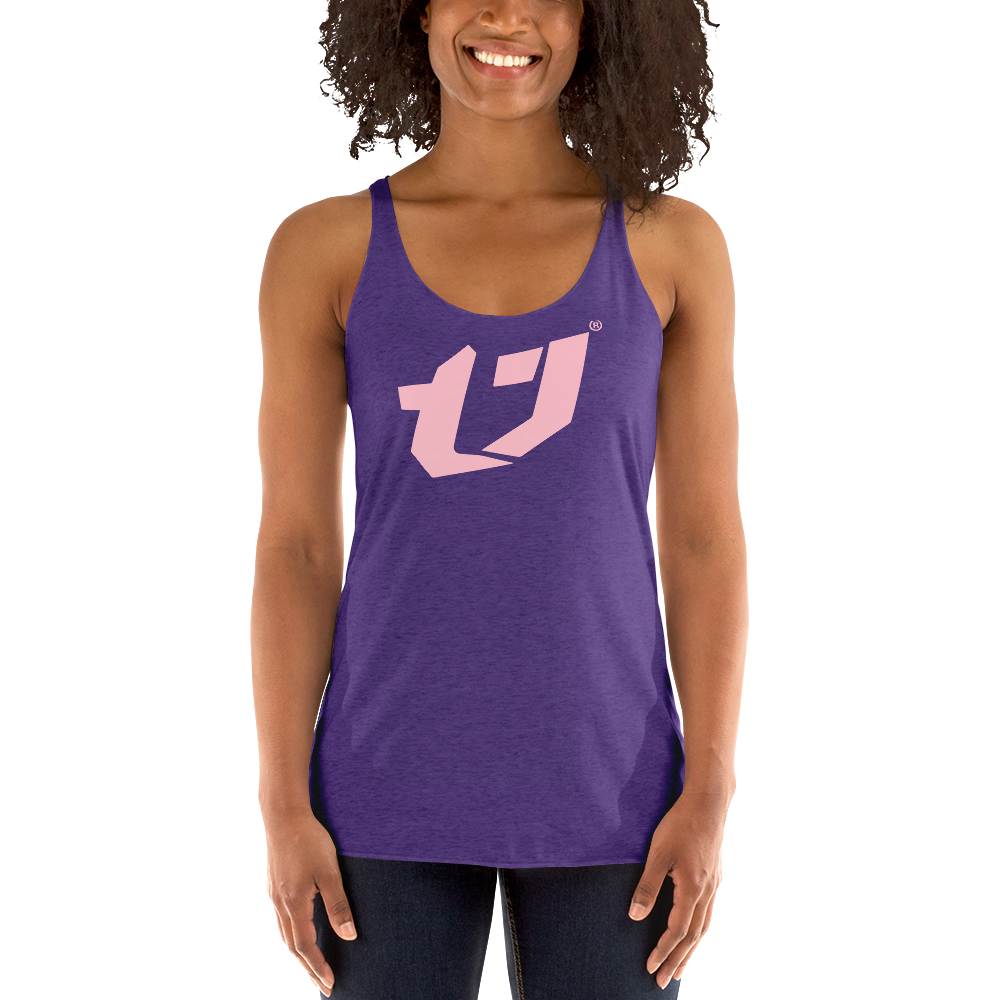 N'Trench Pink Logo Women/Ladies Racerback Tank