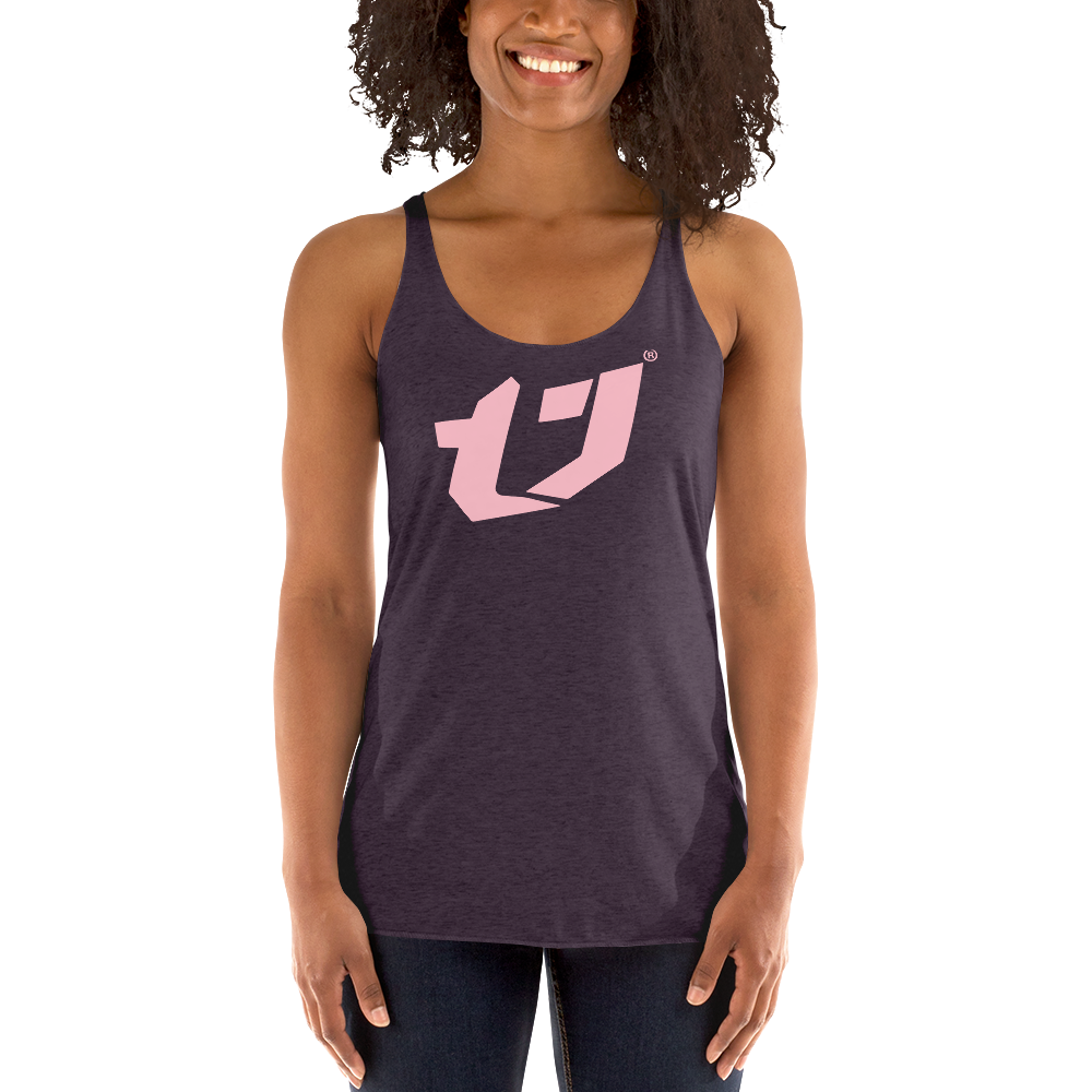 N'Trench Pink Logo Women/Ladies Racerback Tank