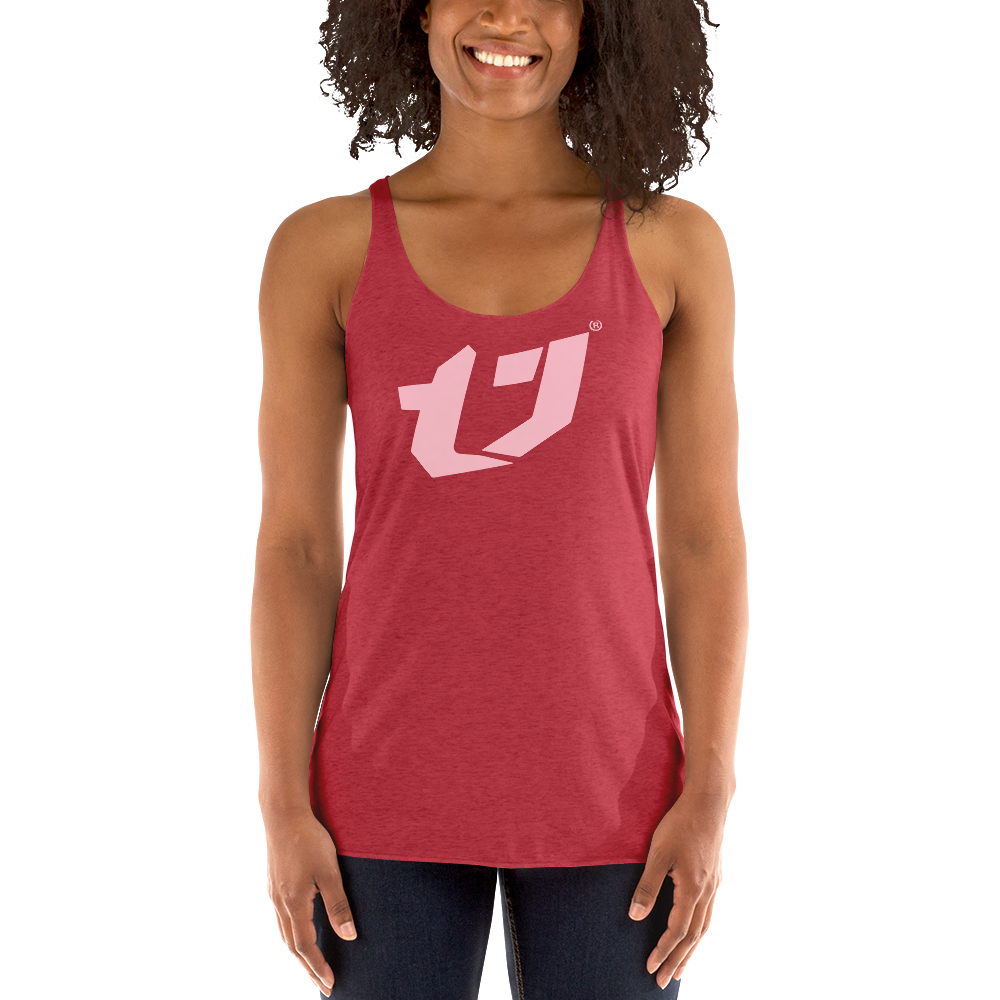 N'Trench Pink Logo Women/Ladies Racerback Tank