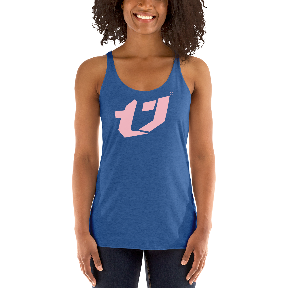 N'Trench Pink Logo Women/Ladies Racerback Tank