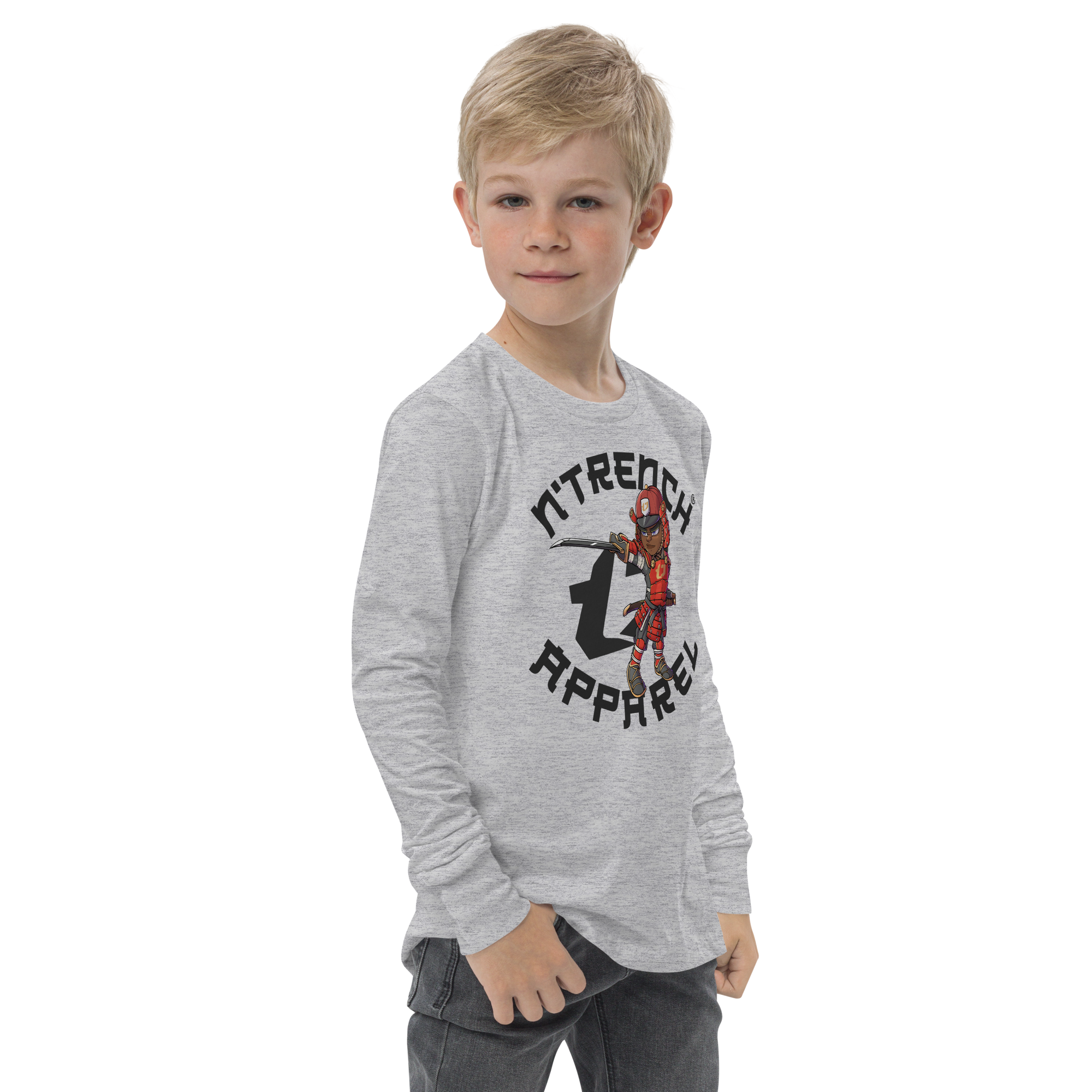 N'Trench Apparel Samurai Youth Long Sleeve Tee