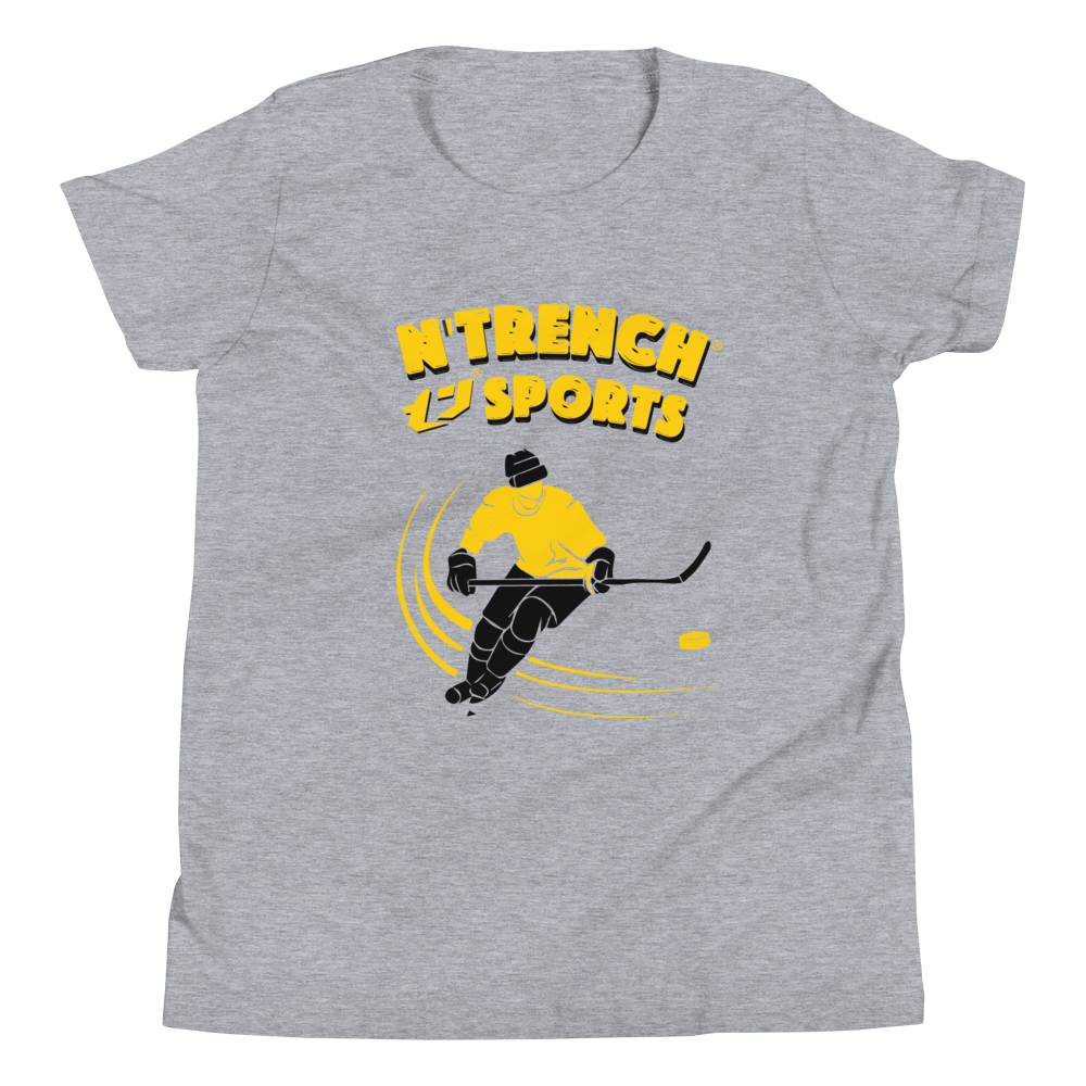 N'Trench Boys Hockey Youth Short Sleeve T-Shirt