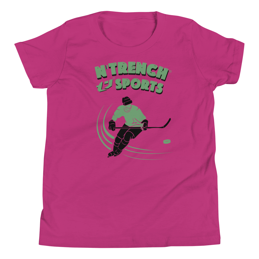 N'Trench Boys Hockey Youth Short Sleeve T-Shirt