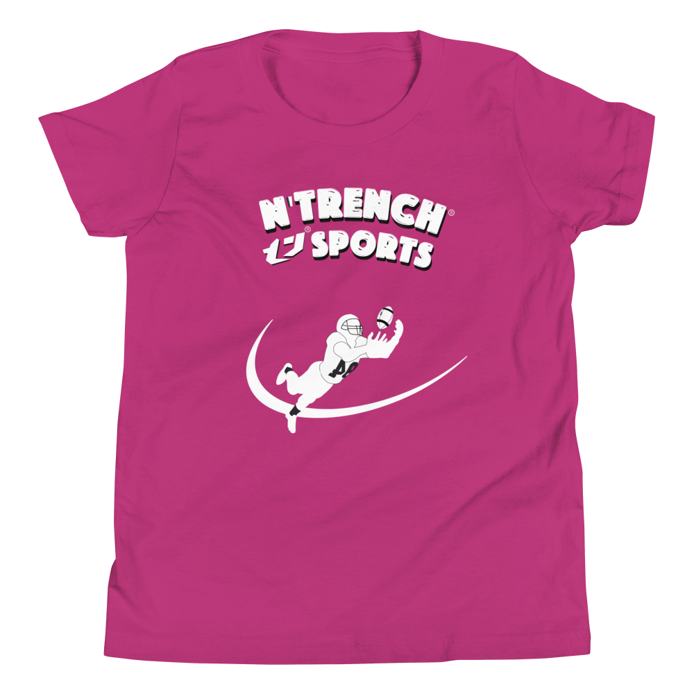 N'Trench Apparel Boys Football Youth Short Sleeve T-Shirt