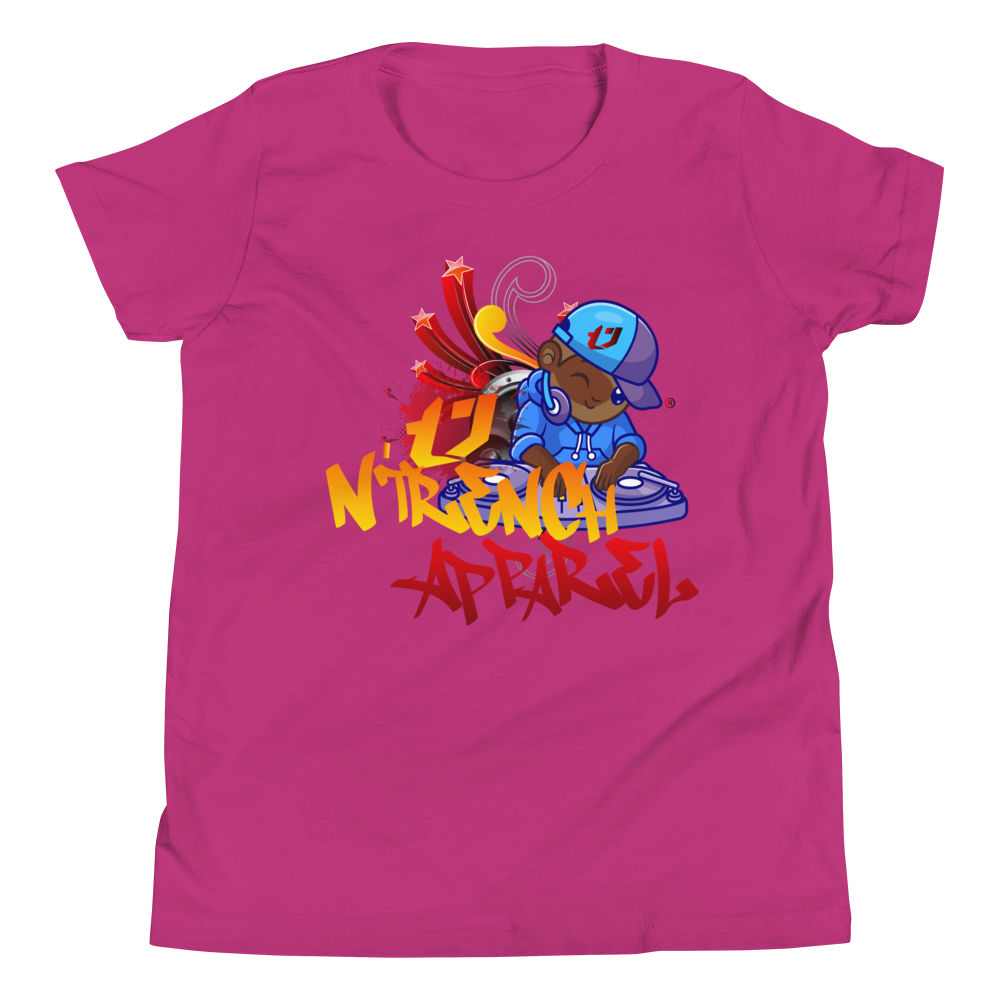 Kids And Youth Dj Design Short Sleeve T-Shirt