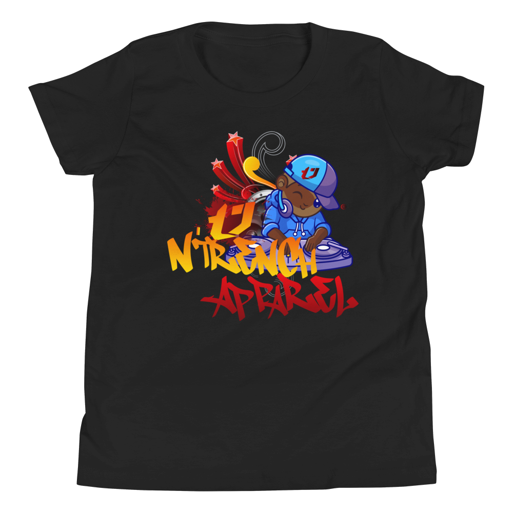 Kids And Youth Dj Design Short Sleeve T-Shirt