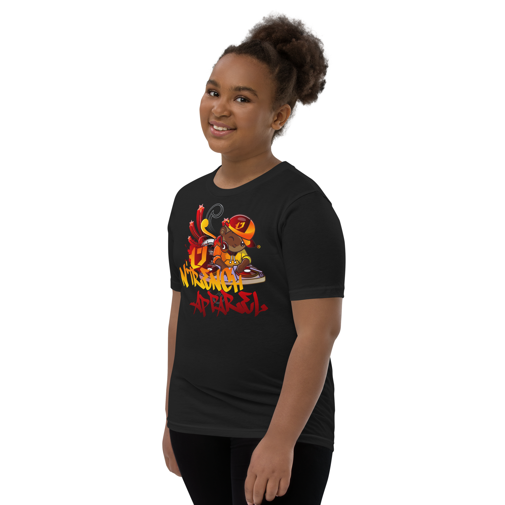 Kids And Youth Dj Design Short Sleeve T-Shirt