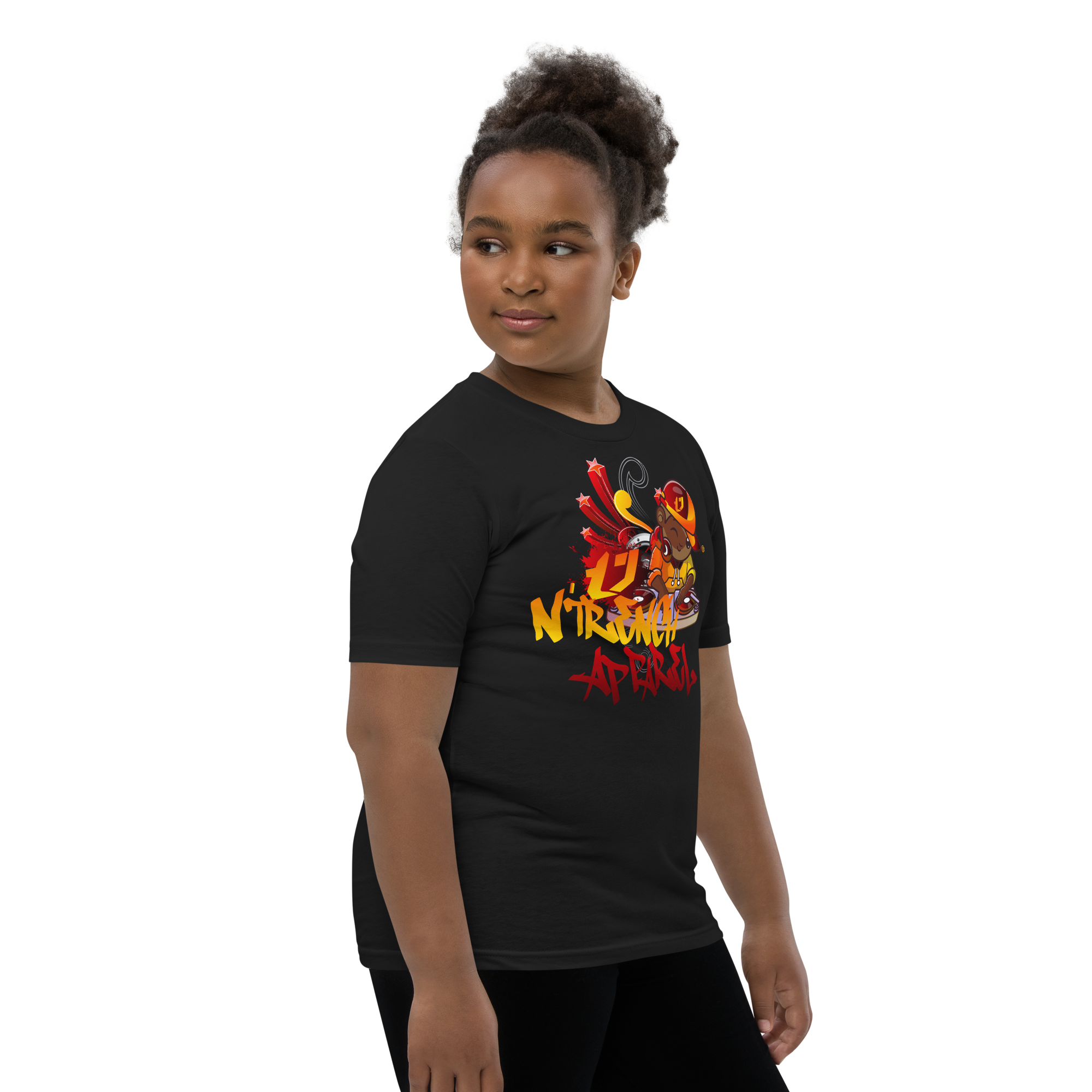 Kids And Youth Dj Design Short Sleeve T-Shirt