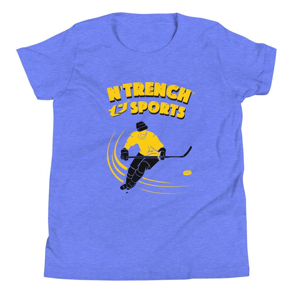 N'Trench Boys Hockey Youth Short Sleeve T-Shirt