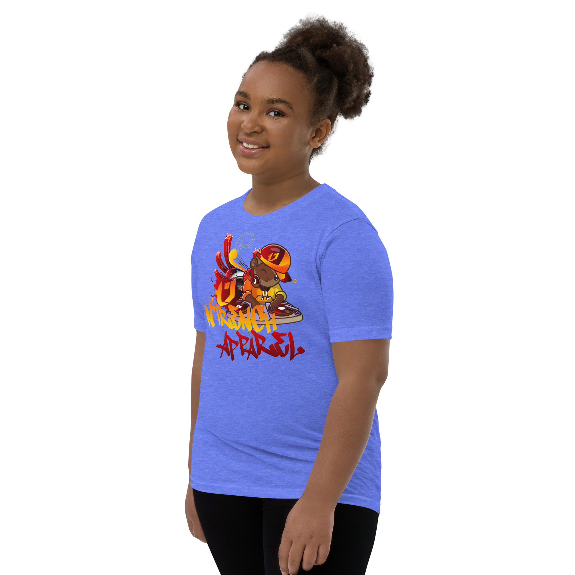 Kids And Youth Dj Design Short Sleeve T-Shirt