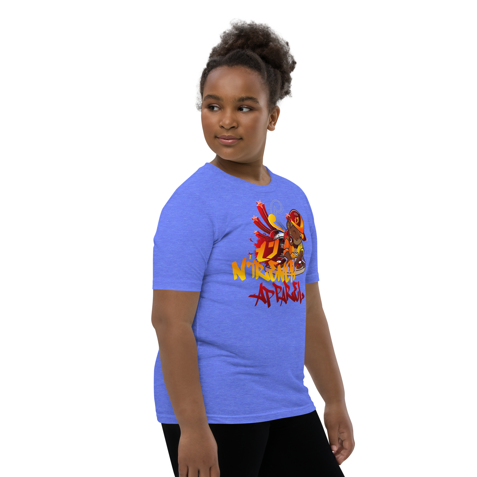 Kids and Youth DJ Design Short Sleeve T-Shirt