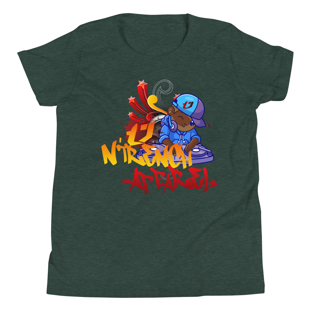 Kids And Youth Dj Design Short Sleeve T-Shirt