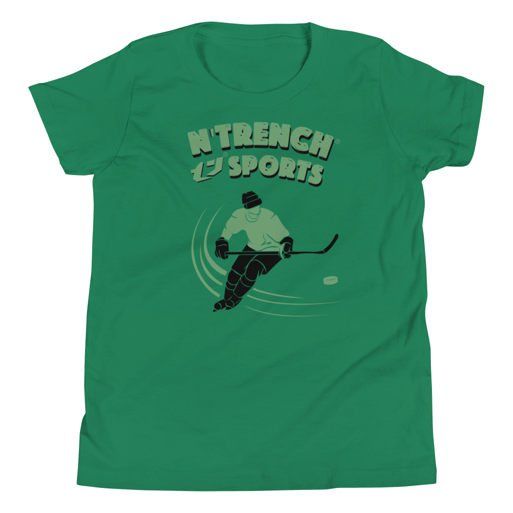 N'Trench Boys Hockey Youth Short Sleeve T-Shirt