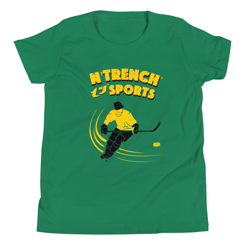 N'Trench Boys Hockey Youth Short Sleeve T-Shirt