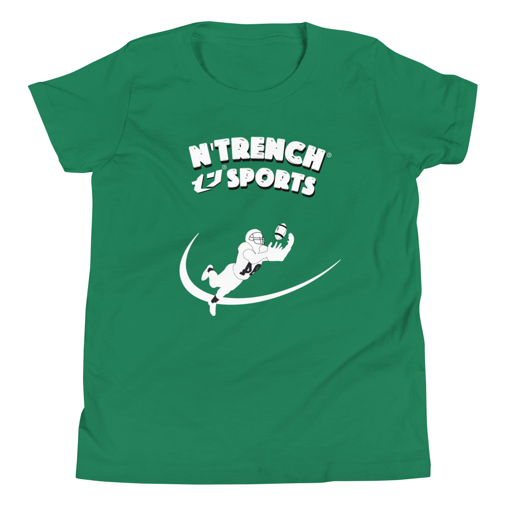 N'Trench Apparel Boys Football Youth Short Sleeve T-Shirt
