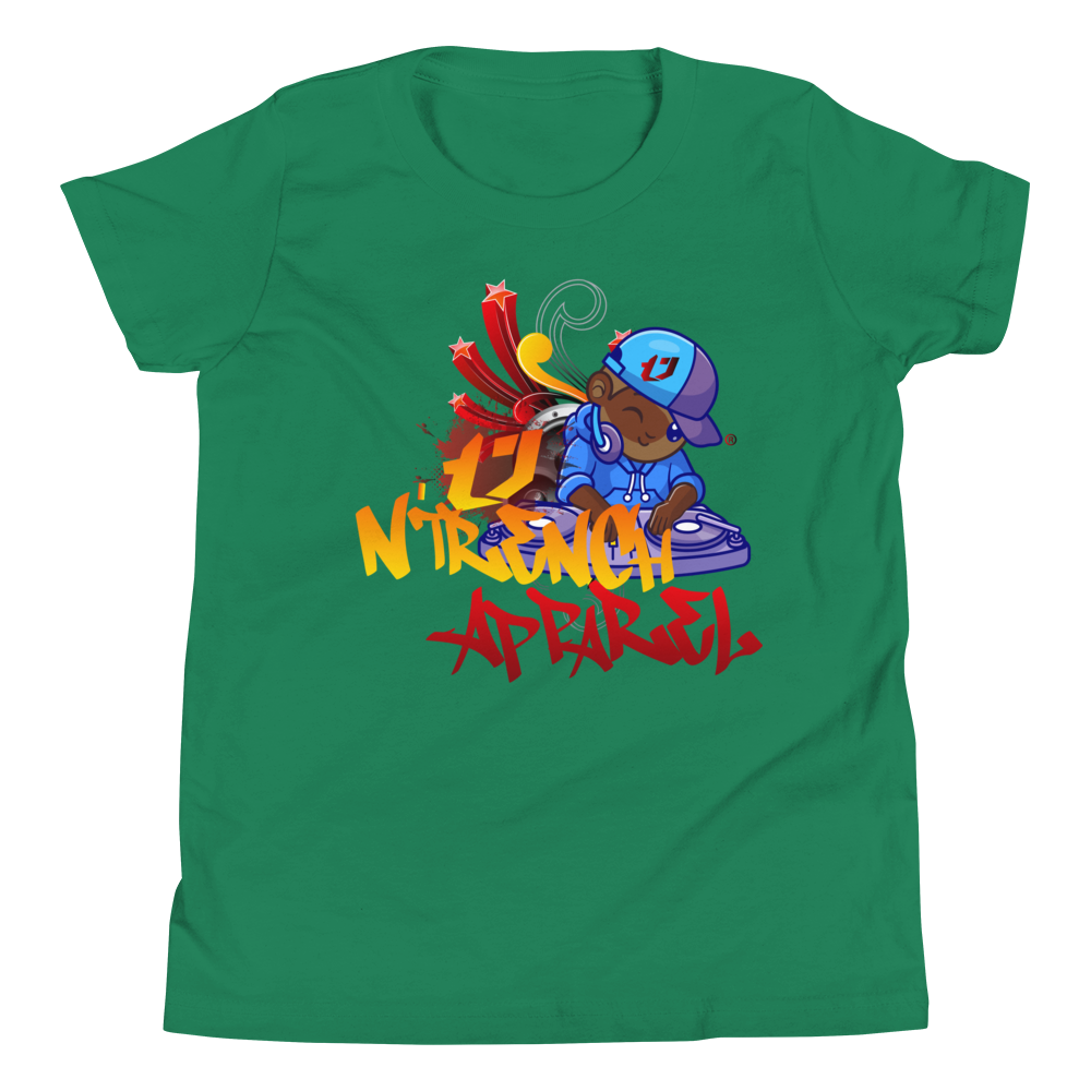 Kids And Youth Dj Design Short Sleeve T-Shirt