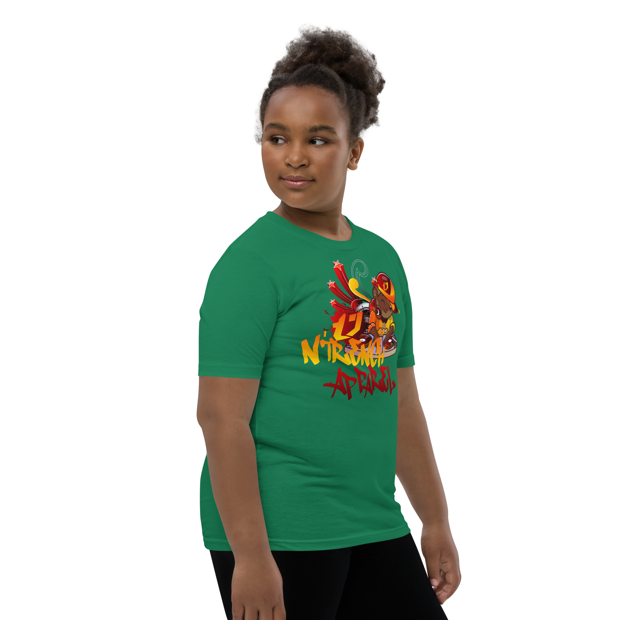 Kids And Youth Dj Design Short Sleeve T-Shirt